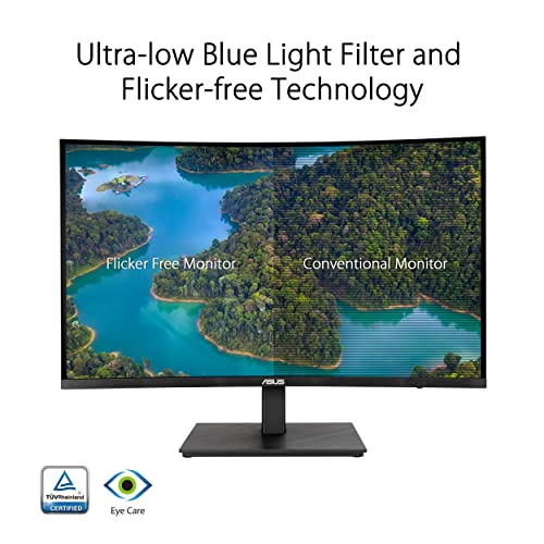 ASUS 27” Curved Full HD Monitor with Adaptive-Sync