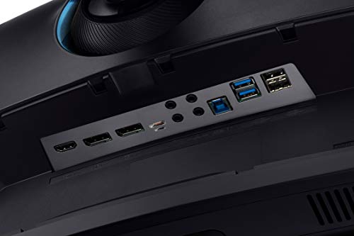 SAMSUNG 49” Odyssey Dual QHD Curved Gaming Monitor