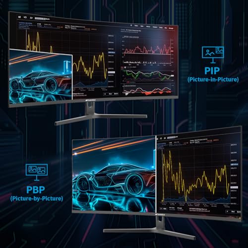 SANSUI 34-Inch 165Hz Curved Gaming Monitor