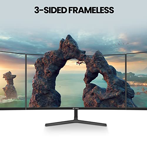 CRUA 24" Curved FHD Monitor with 100Hz Refresh