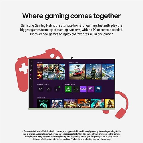 SAMSUNG 27" M80C UHD Smart Monitor with Camera