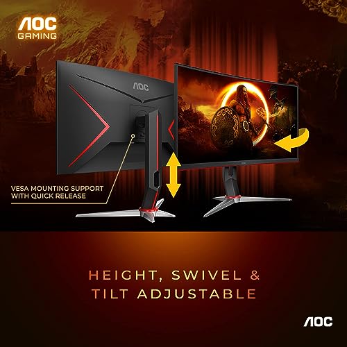 AOC C27G2Z 27" Curved 240Hz Gaming Monitor