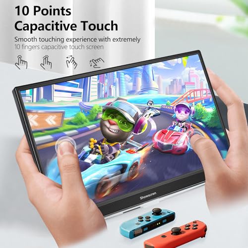 14" Touchscreen Portable Monitor with 1080p HD Display
