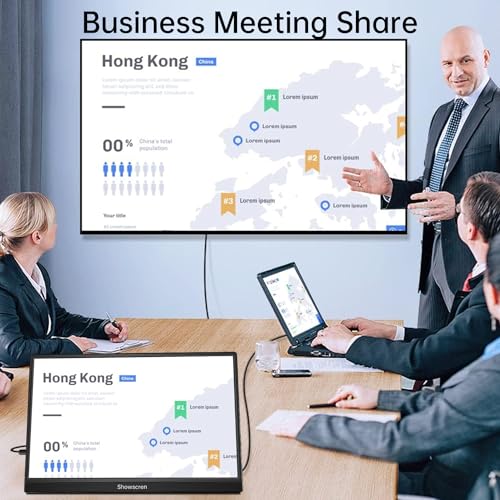 14" Touchscreen Portable Monitor with 1080p HD Display