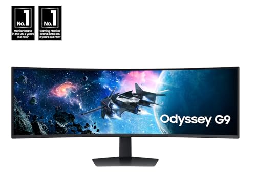 SAMSUNG 49-Inch Odyssey G9 Curved Gaming Monitor