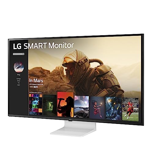 LG 43-Inch 4K Smart Monitor with Magic Remote
