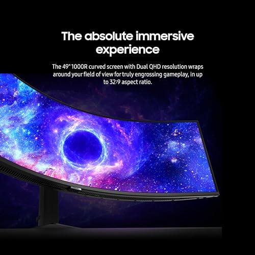 SAMSUNG 49-Inch Odyssey G9 Curved Gaming Monitor
