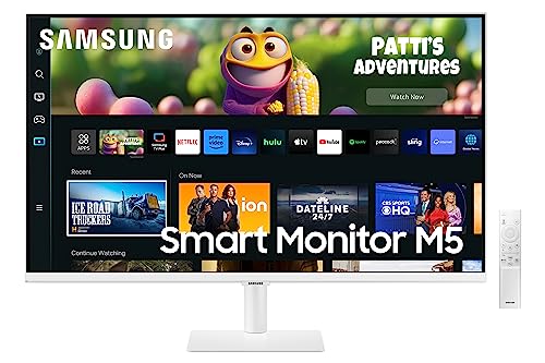SAMSUNG 27" FHD Smart Monitor with Streaming Features