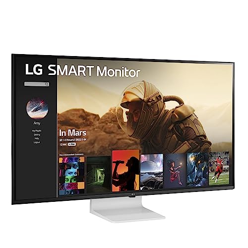 LG 43-Inch 4K Smart Monitor with Magic Remote