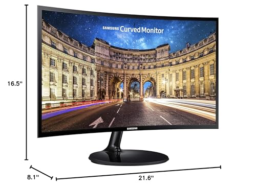 SAMSUNG 24" Curved FHD Gaming Monitor with FreeSync