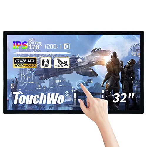 TouchWo 32" Interactive Touchscreen Smart Board 1080P