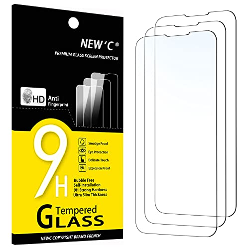 3-Pack Tempered Glass Screen Protectors for iPhone