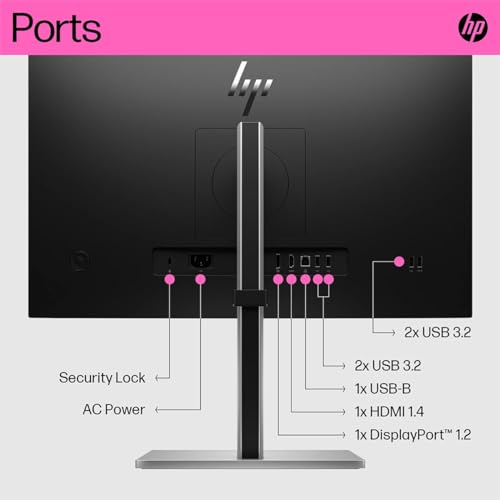 HP E24T G5 Touch FHD Monitor - Black