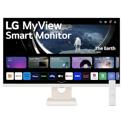 LG 27-Inch MyView Smart Monitor with webOS 23