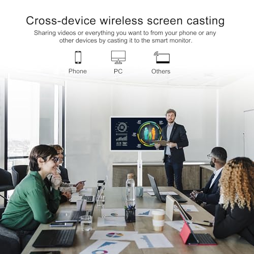 32-Inch 1080p Portable Smart Monitor with Touchscreen