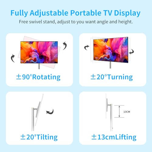 Hikwel 27" Portable Touch Screen Smart Monitor