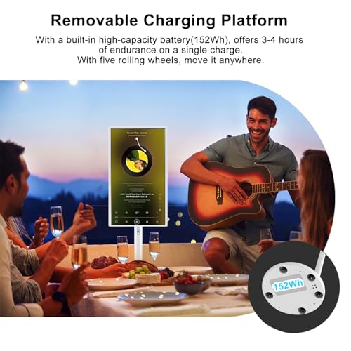 32-Inch 1080p Portable Smart Monitor with Touchscreen