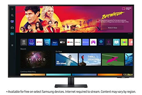SAMSUNG 43" 4K UHD Smart Monitor & Streaming TV