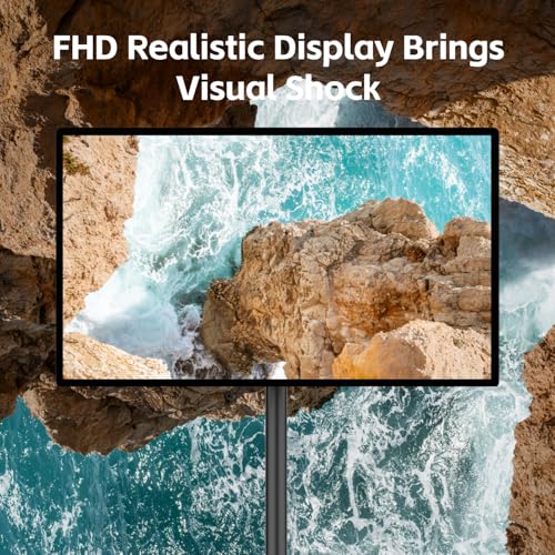 32" Portable Smart TV with 4K Camera & Battery