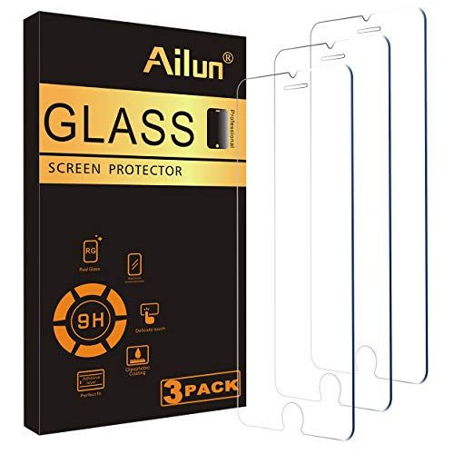 Ailun 3-Pack Tempered Glass Screen Protector for iPhone