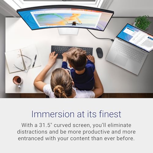 Dell 31.5" FHD Curved Monitor with FreeSync