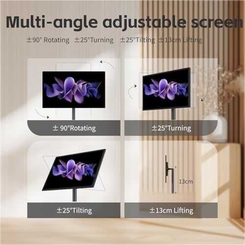 32" Portable Smart TV with 4K Camera & Battery