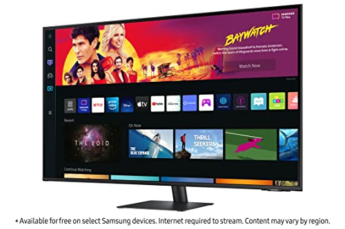 SAMSUNG 43" 4K UHD Smart Monitor & Streaming TV