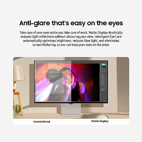 SAMSUNG 27" ViewFinity S9 5K Monitor with Camera