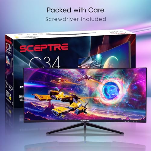 Sceptre 30" Curved Ultrawide Gaming Monitor 200Hz