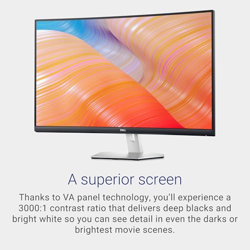 Dell 31.5" FHD Curved Monitor with FreeSync