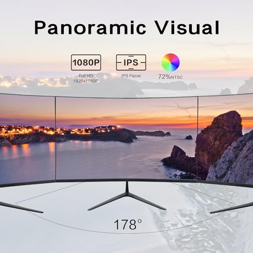 23.8" Curved FHD Monitor with HDR & 1ms Response