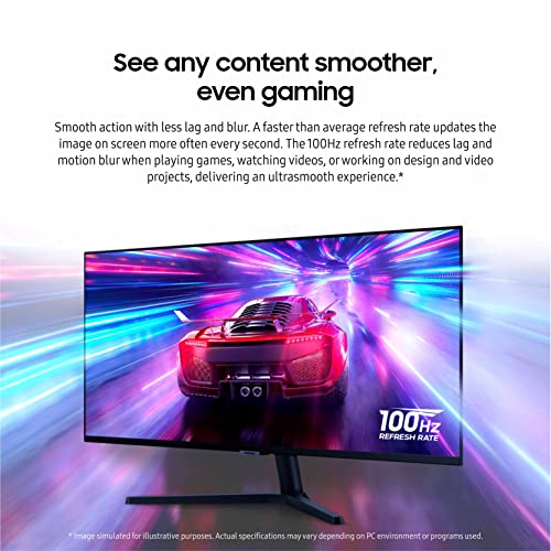 SAMSUNG 34" Ultra-WQHD Monitor with 100Hz Refresh Rate