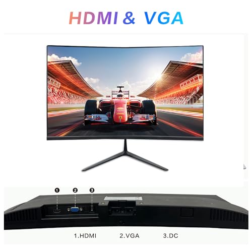 23.8" Curved FHD Monitor with HDR & 1ms Response