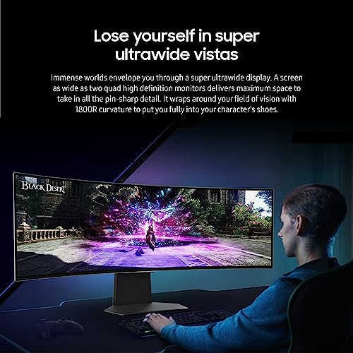 SAMSUNG 49" Odyssey OLED G9 Smart Gaming Monitor