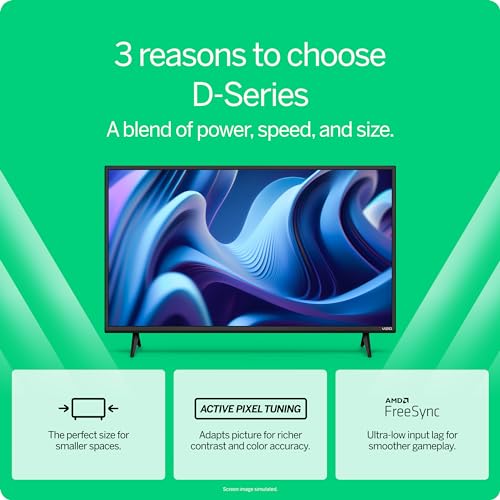 VIZIO 24" D-Series Smart Full HD TV