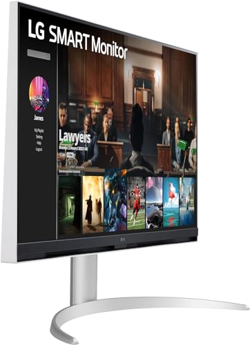 LG 32" 4K Smart Monitor with USB-C & Bluetooth
