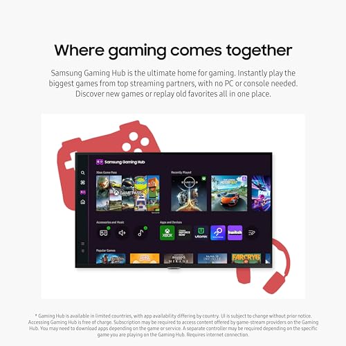 SAMSUNG 27-Inch M5 FHD Smart Monitor with HDR10