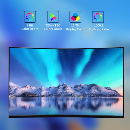 23.8" Curved FHD Monitor with HDR & 1ms Response