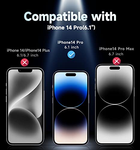 MAGIC JOHN iPhone 14 Pro 2-Pack Screen Protectors