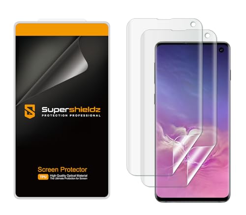 Samsung Galaxy S10 Full Coverage Screen Protector - 2 Pack