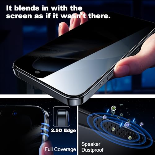 WSKEN Privacy Screen Protector for iPhone 14 Pro Max