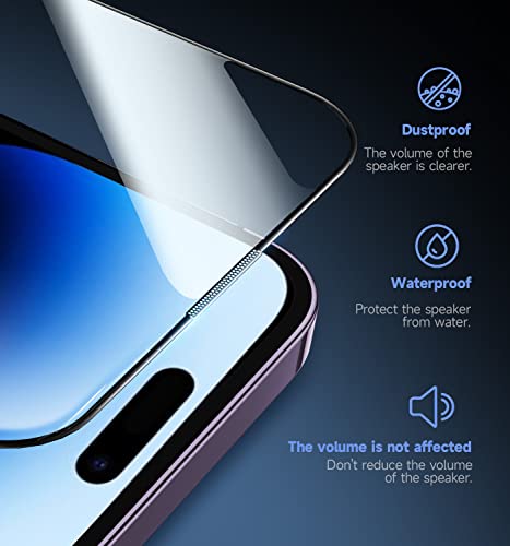 MAGIC JOHN iPhone 14 Pro 2-Pack Screen Protectors