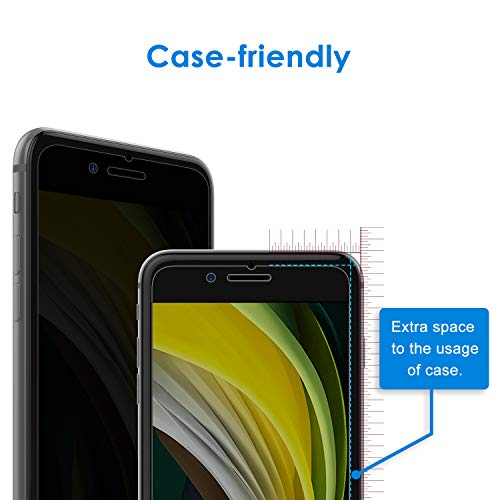 JETech Anti-Spy Privacy Screen Protector for iPhone