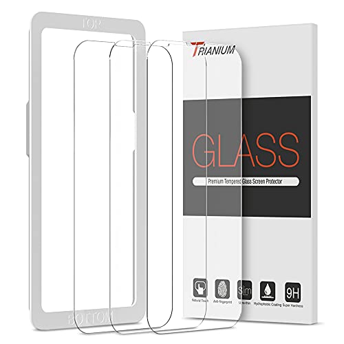 Trianium Tempered Glass Screen Protector for iPhone 13