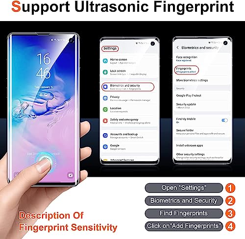 UniqueMe 2-Pack Flexible TPU Screen & Lens Protectors