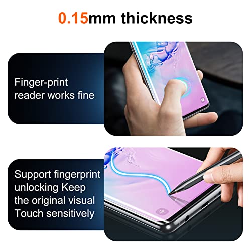 UniqueMe 2-Pack Flexible TPU Screen & Lens Protectors