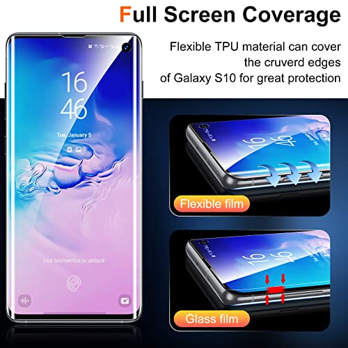 UniqueMe 2-Pack Flexible TPU Screen & Lens Protectors