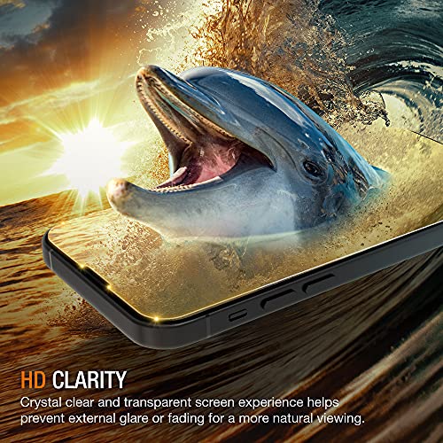 Trianium Tempered Glass Screen Protector for iPhone 13