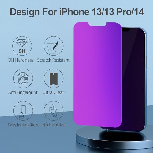 PAPIKISS Privacy Screen Protector for iPhone 13/14
