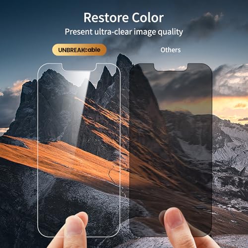 UNBREAKcable Privacy Screen Protector for iPhone 14/13